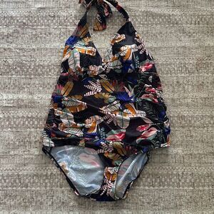 Motherhood Maternity Size medium One piece swimsuit
